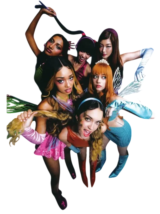 Les six membres de KATSEYE déguisées en Winx pour Halloween 2024